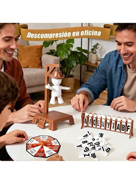 Teenager Magnetic Hangman Board Games Mystery Guessing Word