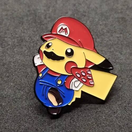 Pokemon Pikachu Enamel Pin Lapel P for Backpacks Brooches Ir