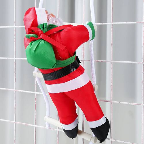 Christmas Santa Claus Ladder Merry Christmas Decorations For