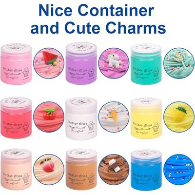 12pcs Butter Slime Putty Set with Elasticity and Softness fo
