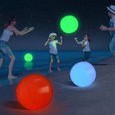 inflatable 16 - color luminous ball, remote - controlled LED
