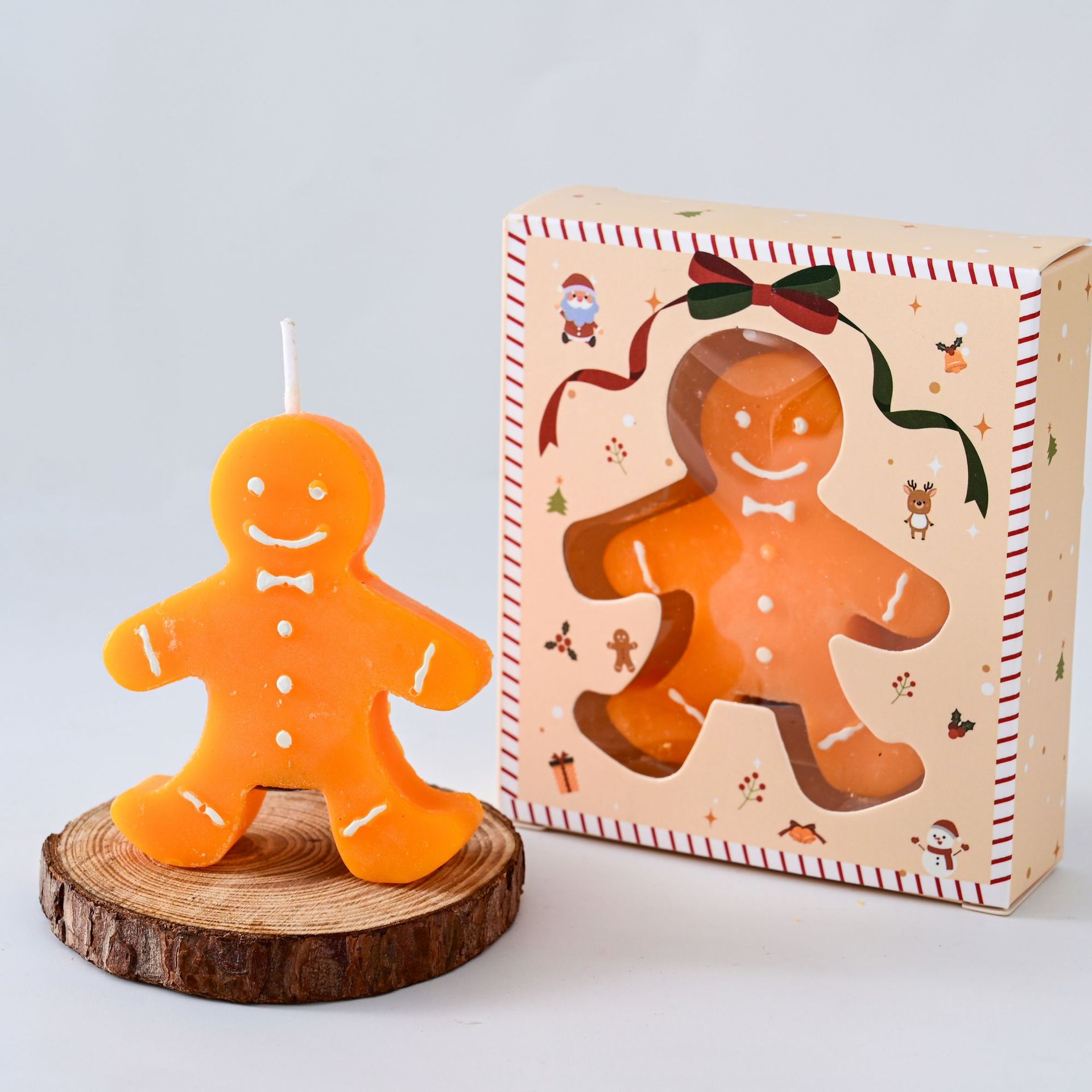 Gingerbread Man Christmas Gift Scented Candle Gift Candles S