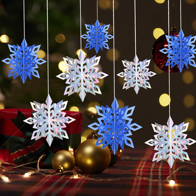 Christmas Decorative Paper Snowflake Christmas Three-dimensi