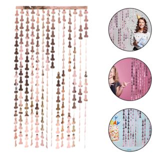 Bachelor Party 1Mx2M Rain Silk Curtain Forever Penis Party B