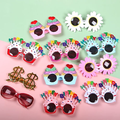 Birthday Cake Party Glasses Ball Dollar Daisy Funny Dress Fe
