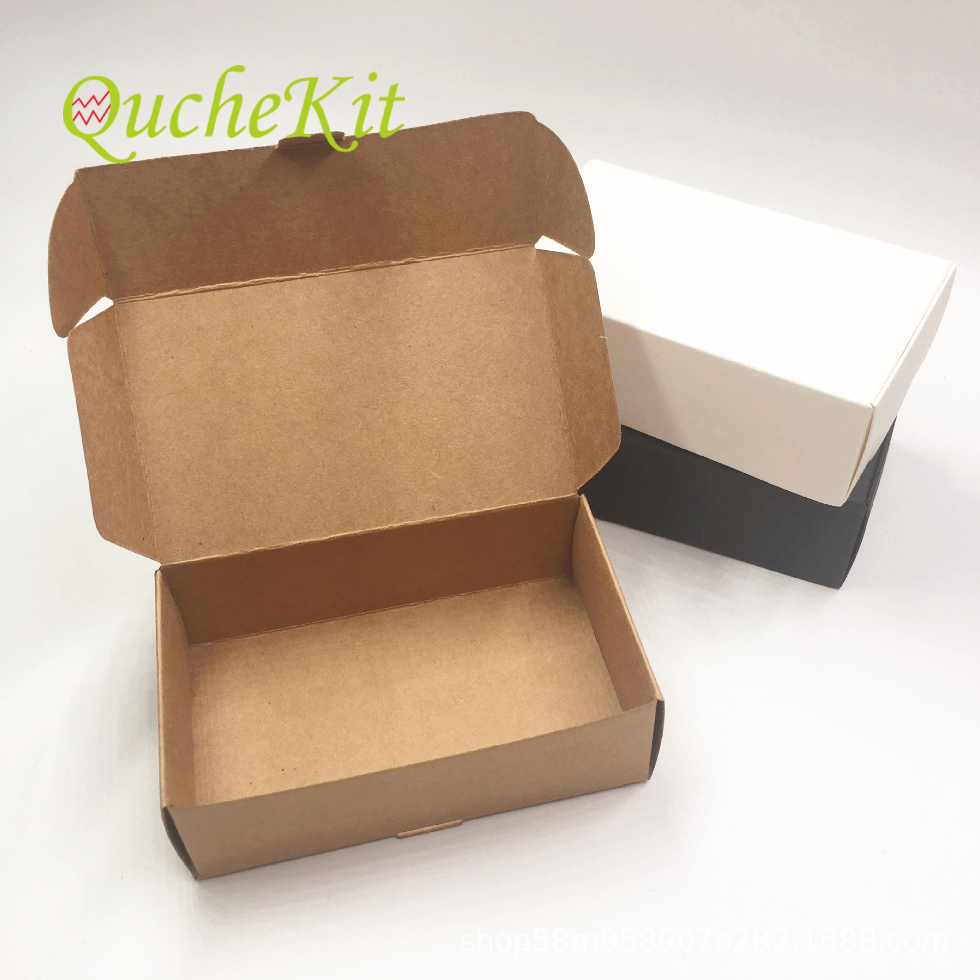 10pcs craft kraft paper box packaging wedding party small