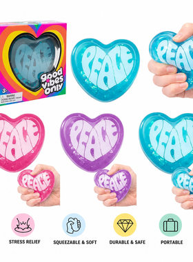 Needoh Love Pinching Music Love Shape Decompression Relief S