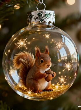 Christmas decorations 2D Acrylic Flat Decorative Pendant Nat