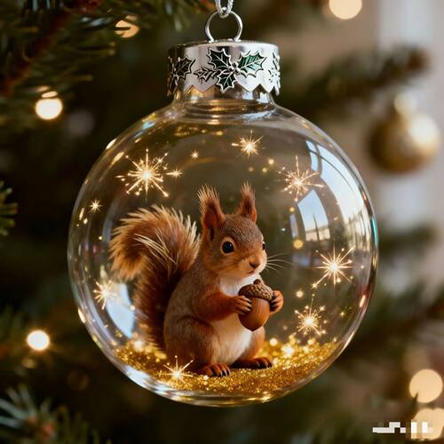 Christmas decorations 2D Acrylic Flat Decorative Pendant Nat