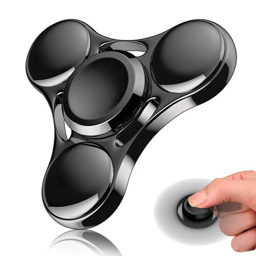 Rainbow Fidget Spinner Toys Metal UFO Small Handheld Finger