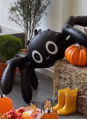 Ghost Festival Cartoon Spider Group Aluminum Film Balloon 4D