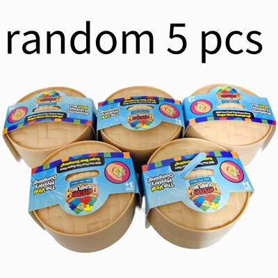 Blind box Colorful Simulated Dumpling Squishy Relaxing Relie