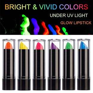Neon Glow Lipstick Blacklight Lipstick Face Body Paint Glow