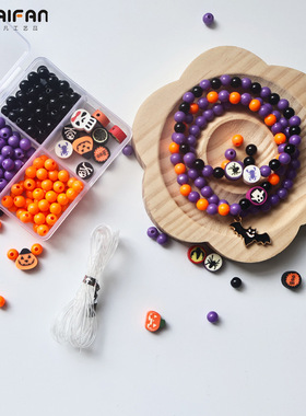 Halloween Beaded Dress-up Bracelet Diy Jewelry Accessories M
