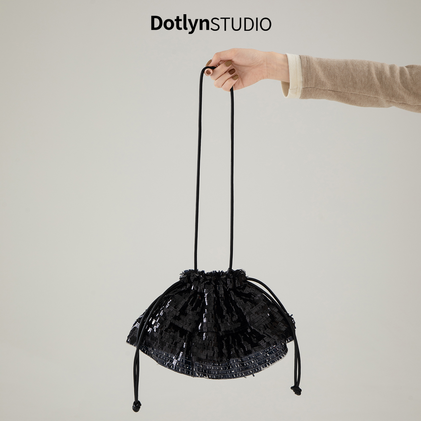 Dotlyn轻奢时尚亮片包晚宴包女