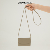 Dotlyn韩国博主同款 纯色小方包ins简约时尚 小巧便携零钱包斜挎包