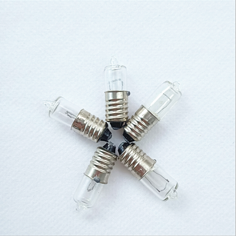 水下引导灯12V12W螺口E10尖头灯 手电筒灯泡 氪气灯泡 强光灯珠