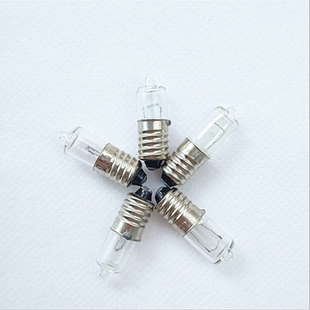 水下引导灯12V12W螺口E10尖头灯 手电筒灯泡 氪气灯泡 强光灯珠