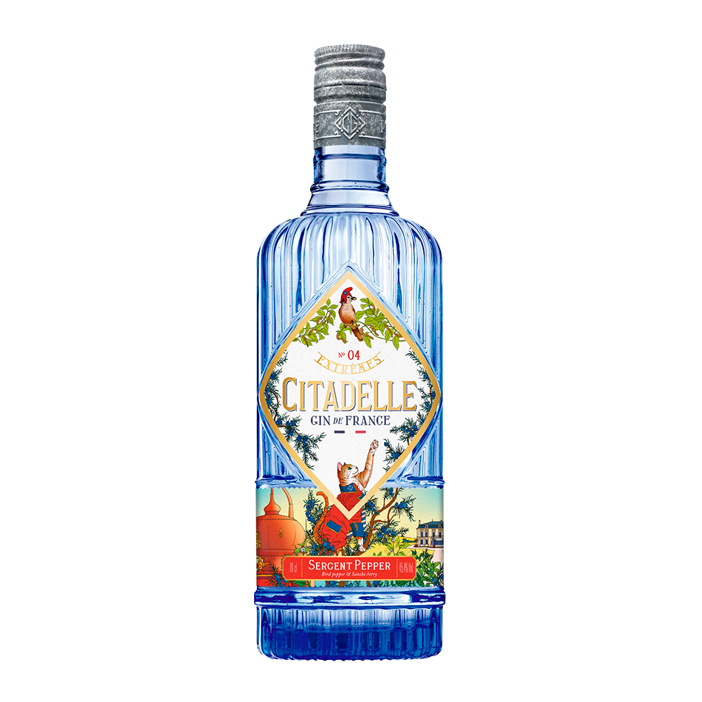 法国 巍城4号喵咪金酒 限量珍藏 33瓶 Citadelle Gin 行货
