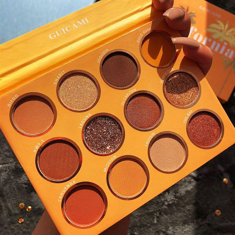 12色加州盘california love加州挚爱Sweet talk甜言蜜语眼影盘女