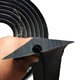 电线防碾压保护橡胶减速带线槽拖线板电动车充电线保护胶套一米价