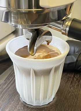 Dirty轰炸杯咖啡杯拉花杯耐高温冷冻钢化玻璃杯澳白杯意式浓缩杯