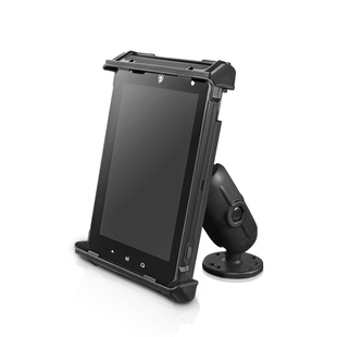 工业车载全包围防滑工业电子终端设备支架厚款7英寸三防平板支架