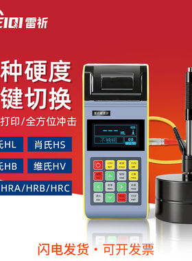 雷祈高精度洛氏硬度计便携式金属模具钢材SHLQ里氏布氏硬度测试仪