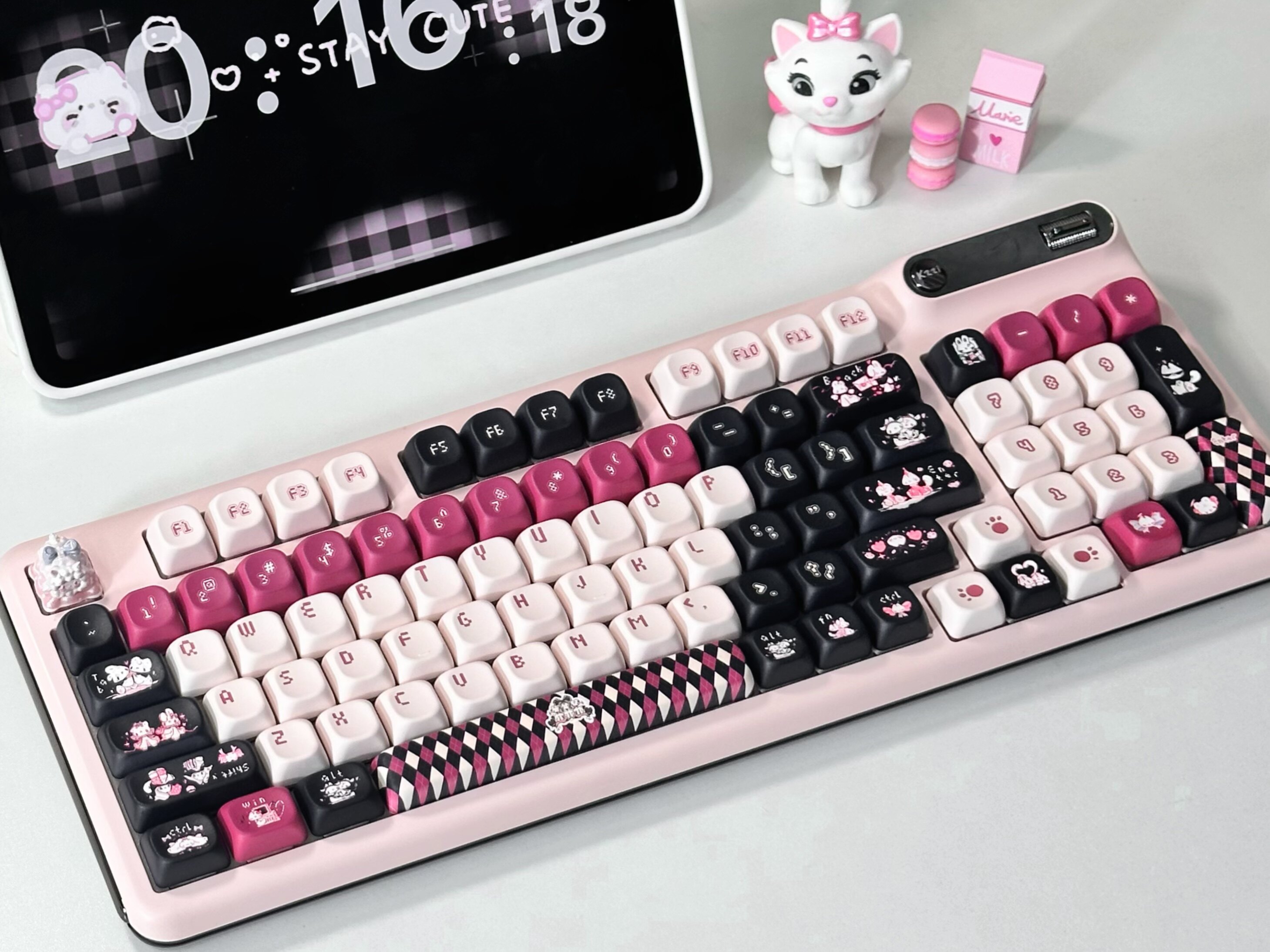 팬텀 룰루 키캡 FOA 키캡 맞춤형 기계식 키보드 키캡 블루투스 키보드 원래 키캡 귀여운 키