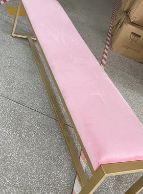 包邮北欧铁艺布艺沙发凳换鞋凳