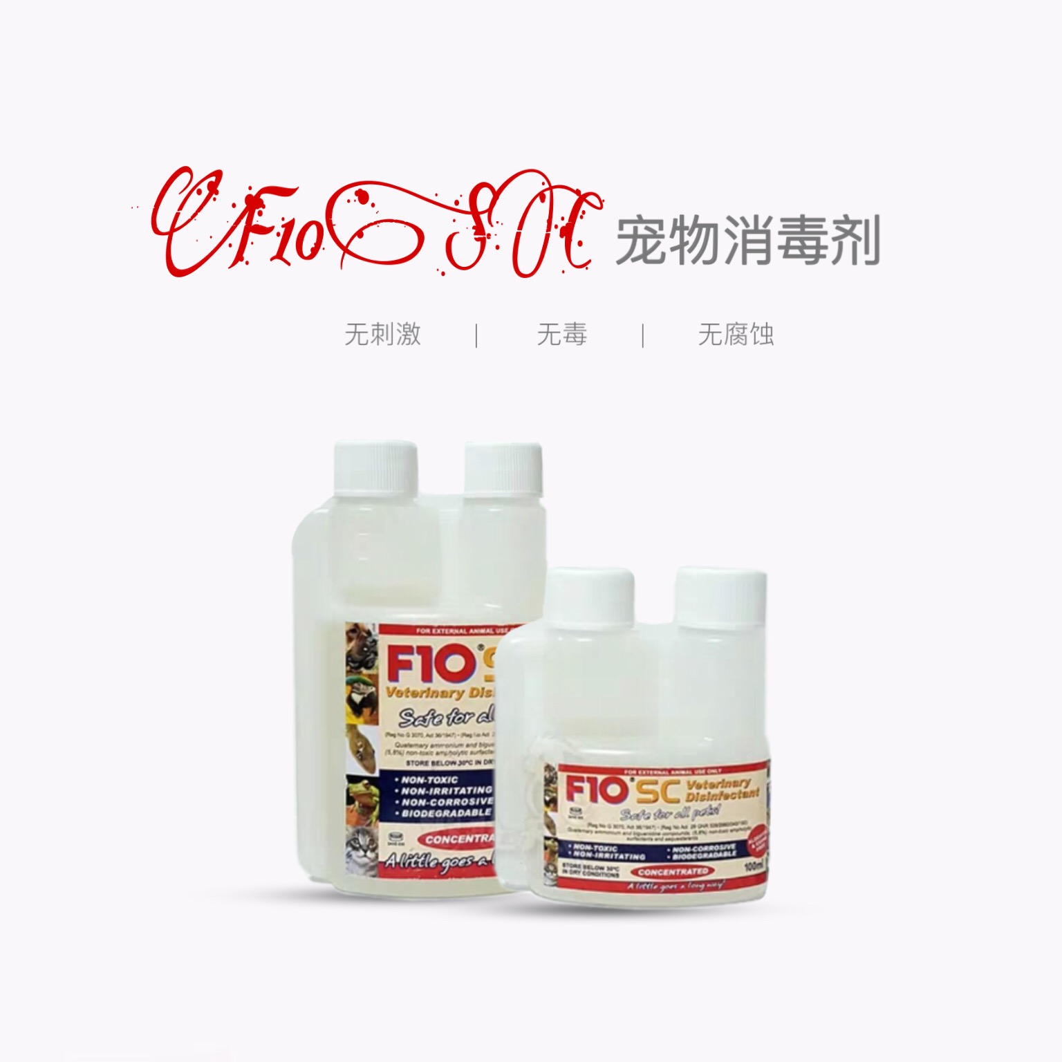 F10环境消毒兔兔龙猫安全无害