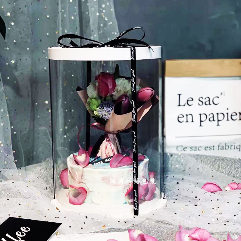 生日蛋糕盒子透明鸿洲烘焙包装10