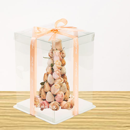 透明蛋糕盒子鸿洲烘焙包装生日6