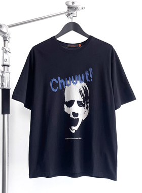 【现货】UNDERCOVER 06SS Archive德国战车涡轮拔染印花宽松短袖