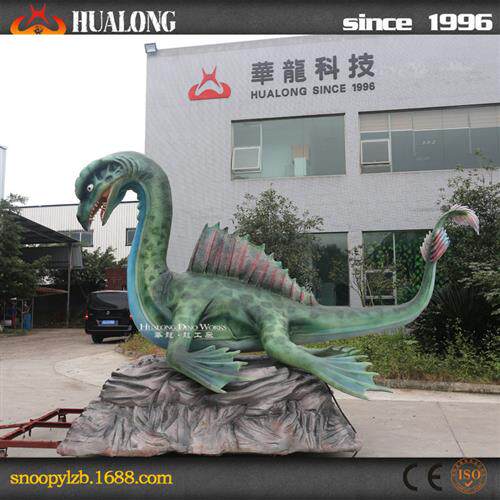 公园游乐园景区拍照互动仿真西方飞龙博物馆展出主题展览恐龙王国