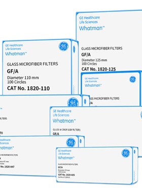 whatman玻璃纤维滤纸47mm（1.6μm）GF/A膜 1820-047