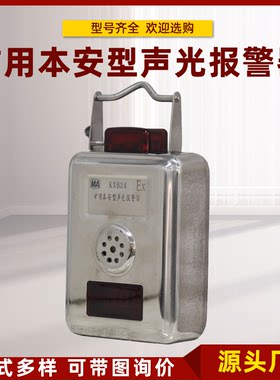 矿用本安型声光报警器KXB24矿山监控系统语音风门智能隔爆报警器A