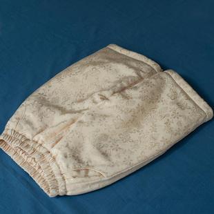 儿童外穿休闲阔腿裤女童裤子冬款加绒小直筒棉裤宝宝加厚宽松柔软