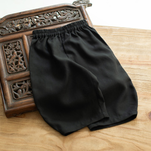 子女童儿童男款 裤 子松紧带女孩秋外穿休闲 男式 黑色弯刀儿童秋季