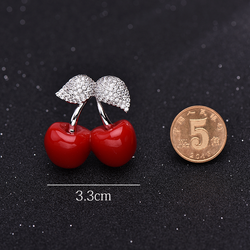Broche Lovers en Zircon diamant - Ref 1174810 Image 5