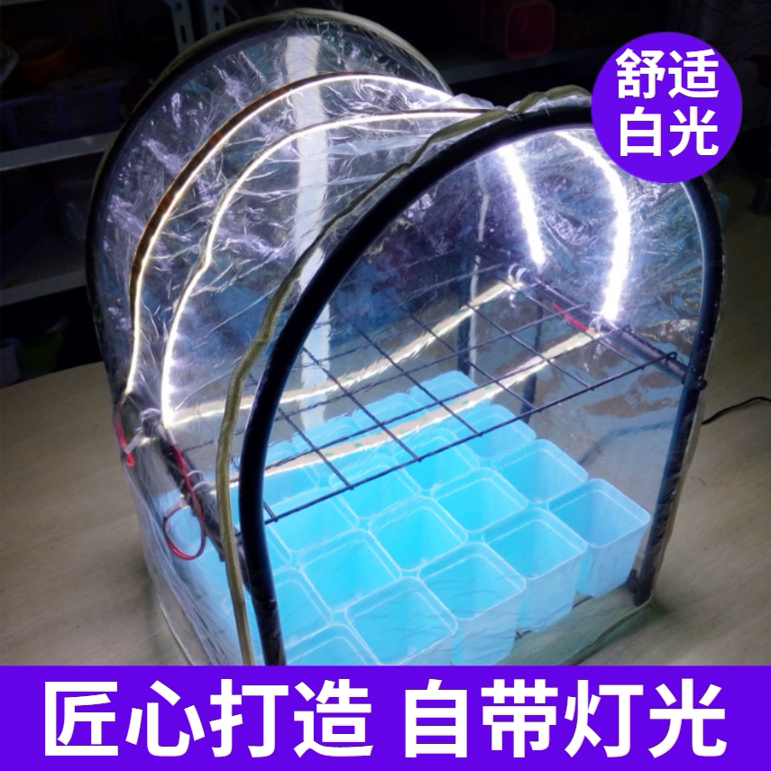 盒箱保温自带室内补光LED生长灯