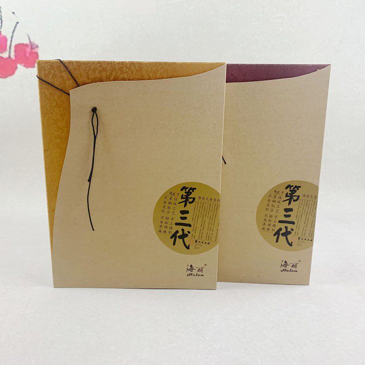 三代雅集绍兴宣纸海丽册页可揭裱宣纸纯手工宣纸制作空白书画折页