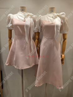 代购 领结长款 2026春夏 RUHOT 连衣裙 eeyou 韩国直邮东大门正品