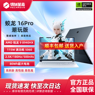 16Pro 蛟龙 潮玩版 电竞游戏本R9 5060 MECHREVO 8940HX 机械革命