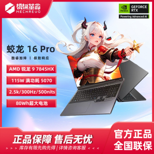 机械革命 7845HX 蛟龙 RTX5070电竞游戏本 蛟龙16Pro MECHREVO