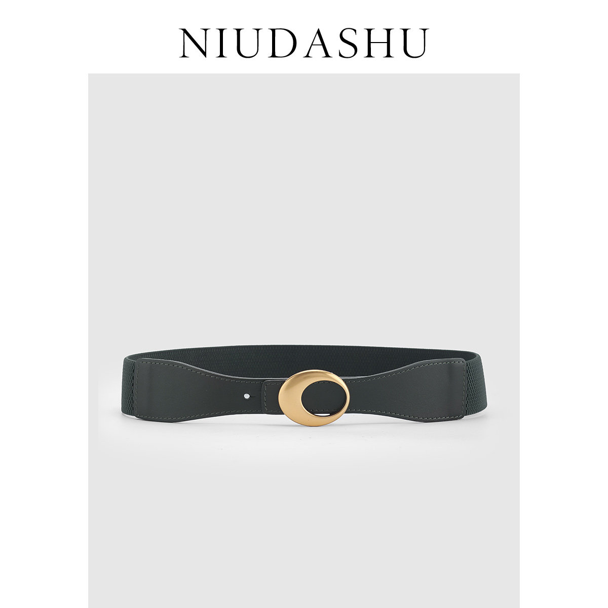 显瘦腰封毛衣外套秋冬羽绒服头层牛皮腰带女弹力时髦裤皮带女真皮