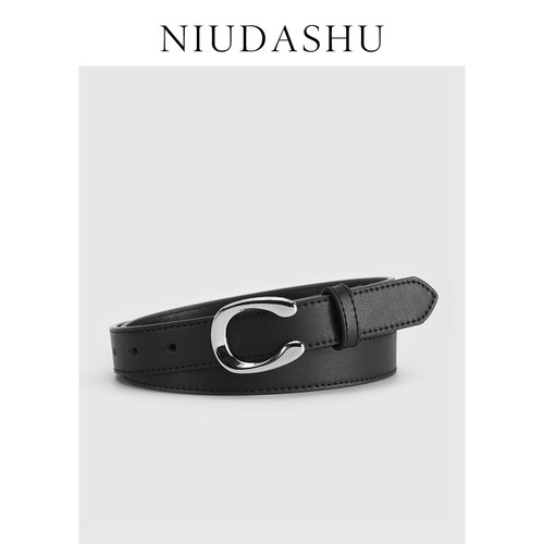 皮带女真皮装饰简约百搭