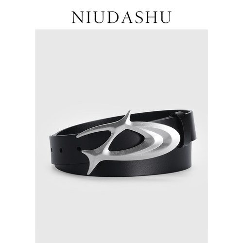 新款女士皮带真皮装饰百搭