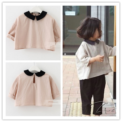 Chemise fille à manche longue - Ref 2084553 Image 1