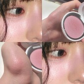 微缎光光泽感高级清透 酵色joocyee牡蛎之心珍珠限定腮红s224嫩粉